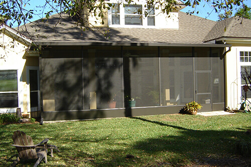 Pool Enclosure - Aluminum Kneewall