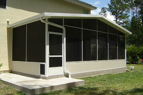 Screen Enclosure - Cathedral Gable