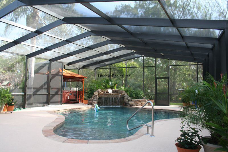 Pool Enclosures Lifetime, Outdoor Pool Enclosures